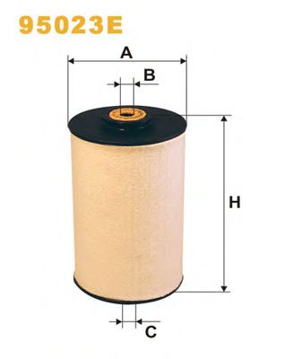 Топливный фильтр WIX FILTERS 95023E