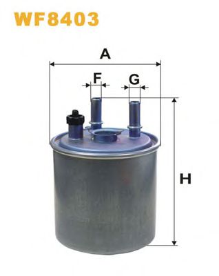 Топливный фильтр WIX FILTERS WF8403