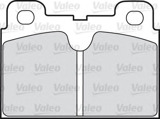 Тормозные колодки VALEO 598163