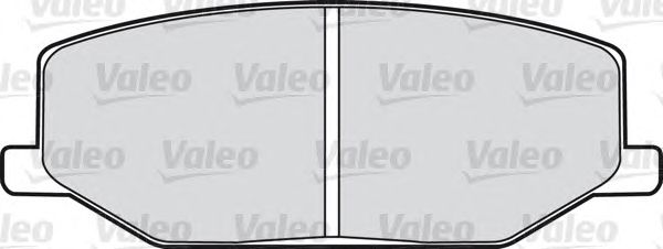 Тормозные колодки VALEO 598021