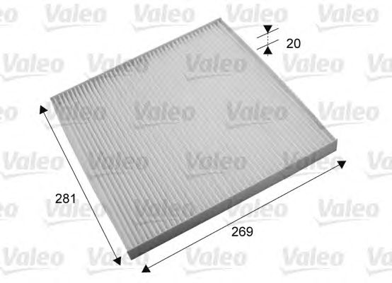 Фильтр салона VALEO 715703