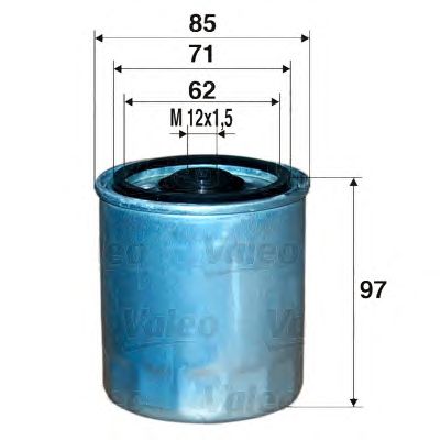 Паливний фільтр VALEO 587705