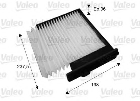 Фильтр салона VALEO 715708