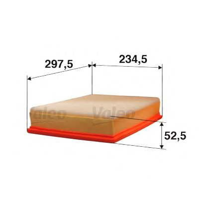 Воздушный фильтр VALEO 585246