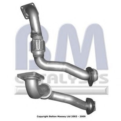 Труба вихлопного газу BM CATALYSTS BM70326
