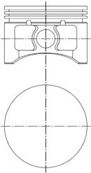 Поршень KOLBENSCHMIDT 94294600