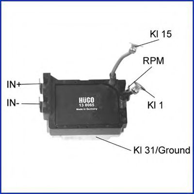 Коммутатор зажигания HUCO 138065