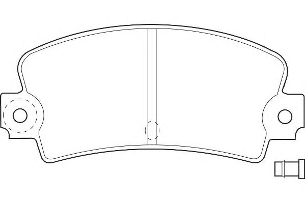 Тормозные колодки WAGNER WBP20336A