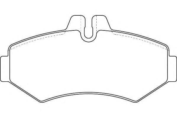 Тормозные колодки WAGNER WBP23021A