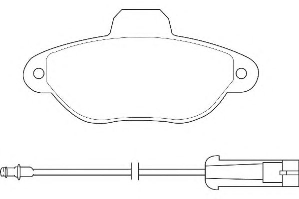 Тормозные колодки WAGNER WBP21436A