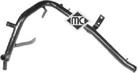 Патрубок системы охлаждения Metalcaucho 03181