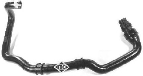 Шланг радіатора Metalcaucho 08265