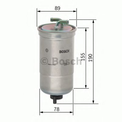 Топливный фильтр BOSCH 0 450 906 442