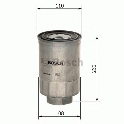 Паливний фільтр BOSCH F 026 402 038