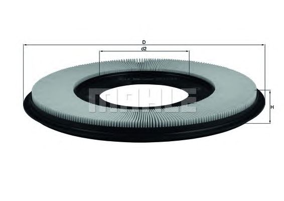 Воздушный фильтр KNECHT LX 556