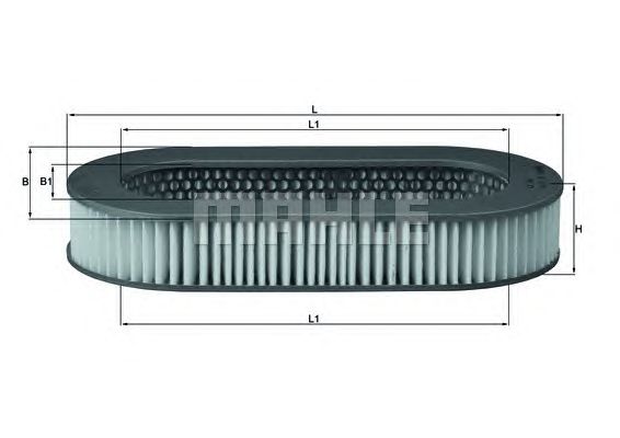 Воздушный фильтр KNECHT LX 304