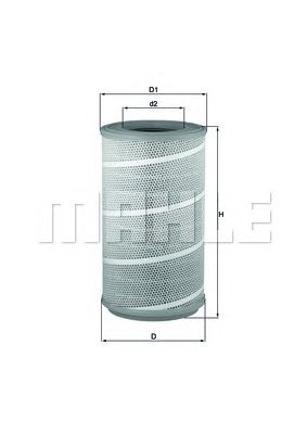 Воздушный фильтр KNECHT LX 605/1