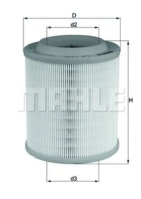 Воздушный фильтр KNECHT LX 1275