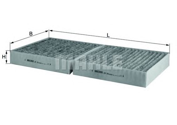 Фильтр салона KNECHT LAK 246