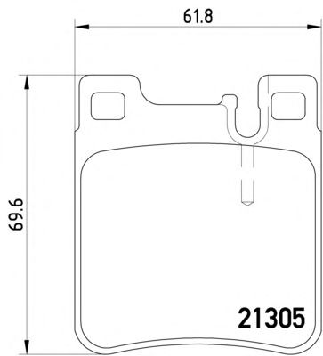 Гальмівні колодки TEXTAR 2130503