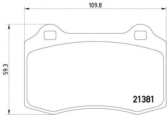 Тормозные колодки TEXTAR 2138102