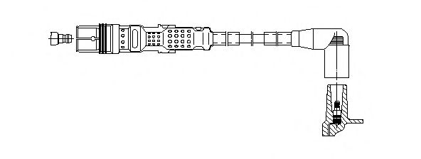 Высоковольтный провод BREMI 1A02F59