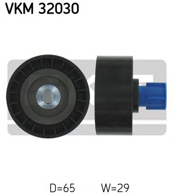 Направляющий / паразитный ролик  поликлинового ремня SKF VKM 32030