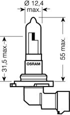 Лампа накаливания OSRAM 9005-01B (фара дальнего света, противотуманная фара)