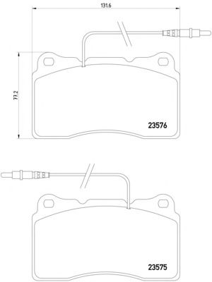 Тормозные колодки MINTEX MDB2089