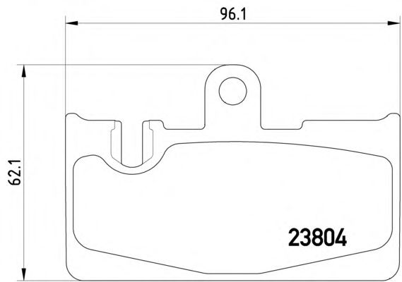 Гальмівні колодки MINTEX MDB2136