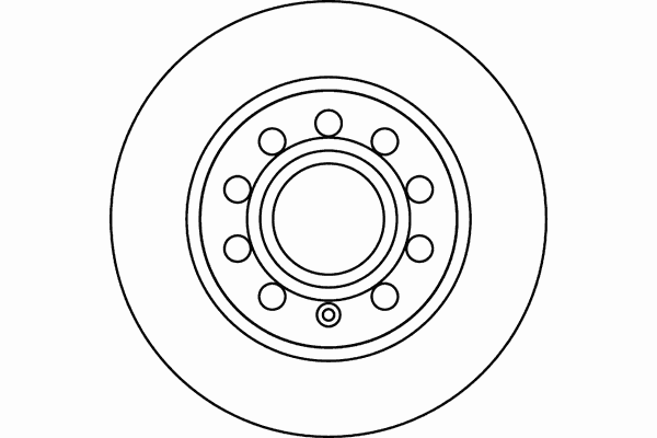 Гальмівний диск MINTEX MDC1640