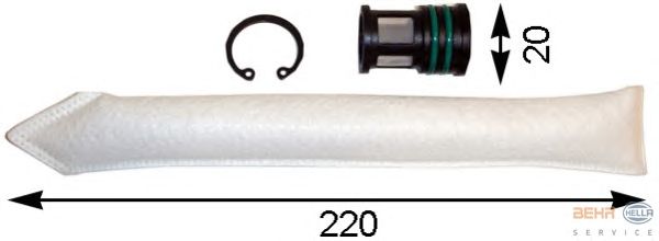 Осушитель кондиционера HELLA 8FT 351 193-091
