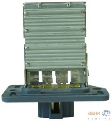 Реостат вентилятора отопителя HELLA 9ML 351 321-381