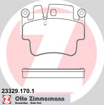 Тормозные колодки ZIMMERMANN 23329.170.1