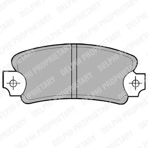 Тормозные колодки DELPHI LP146