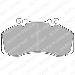 Тормозные колодки DELPHI LP858