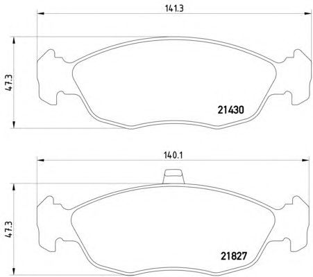 Тормозные колодки HELLA 8DB 355 008-291