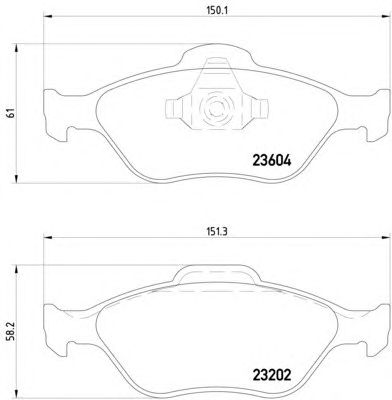 Тормозные колодки HELLA 8DB 355 008-901