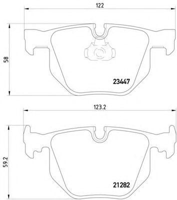 Тормозные колодки HELLA 8DB 355 009-331