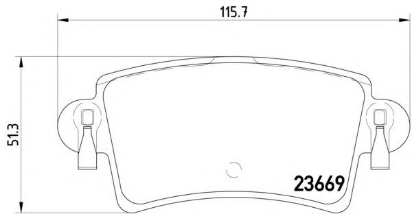 Гальмівні колодки HELLA 8DB 355 009-421