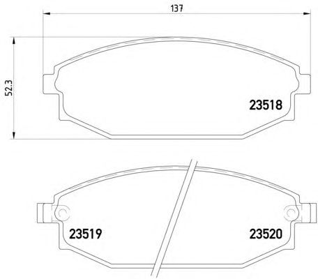 Тормозные колодки HELLA 8DB 355 009-961
