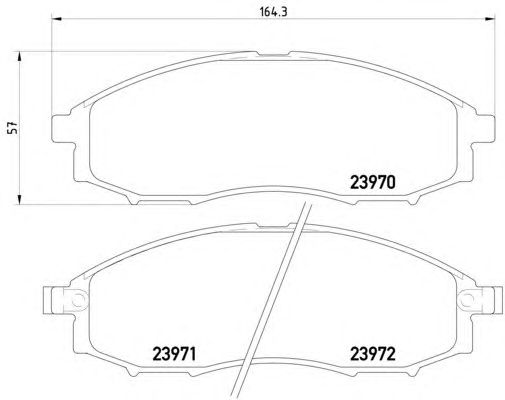 Тормозные колодки HELLA 8DB 355 010-671