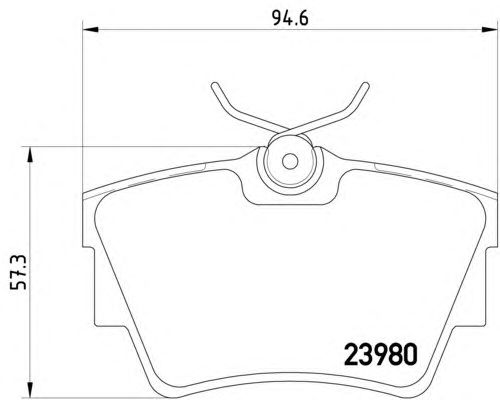Тормозные колодки HELLA 8DB 355 010-761