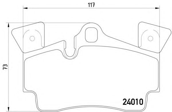 Тормозные колодки HELLA 8DB 355 011-471