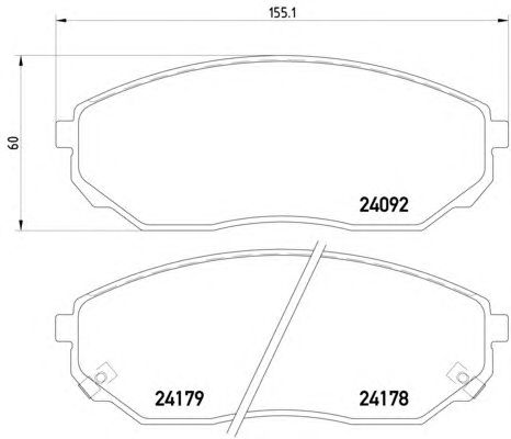 Тормозные колодки HELLA 8DB 355 011-931