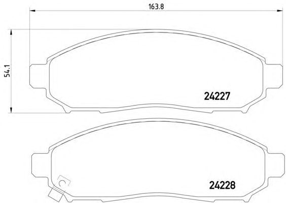 Тормозные колодки HELLA 8DB 355 012-071