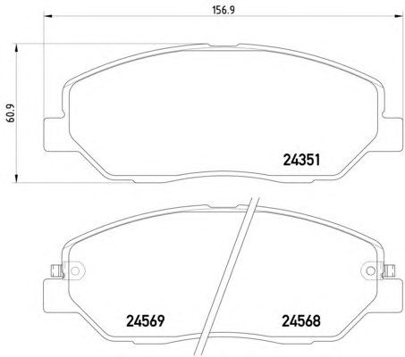 Тормозные колодки HELLA 8DB 355 012-371