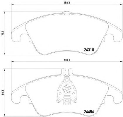 Тормозные колодки HELLA 8DB 355 012-621