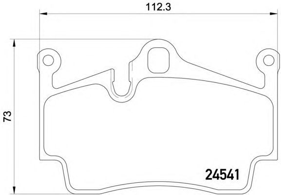 Тормозные колодки HELLA 8DB 355 013-311