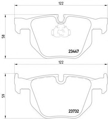 Тормозные колодки HELLA 8DB 355 013-941